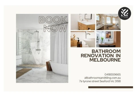 Expert Bathroom Renovation Services in Melbourne – Book Now!