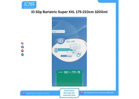 iD Slip Bariatric Super XXL 175-210cm 3200ml | Joya Medical Supplies