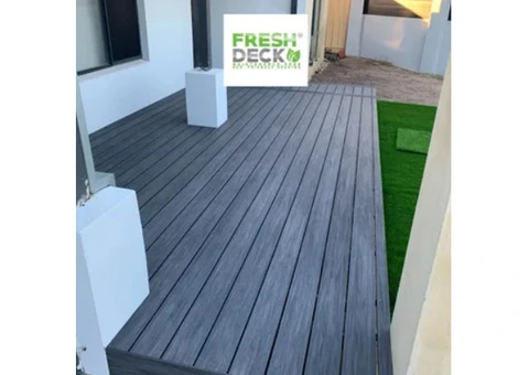 Discover the Elegance of Ultra Charcoal Black Decking in Adelaide
