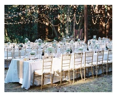 Gold Event Chairs for Elegant Occasions