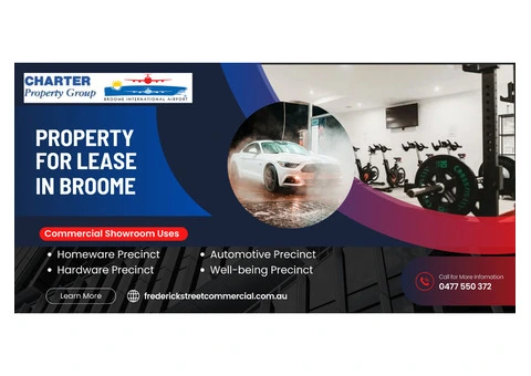 Property for Lease in Broome | Frederick Street Commercial