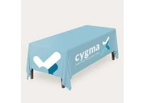 Stand Out with Custom Branded Table Covers