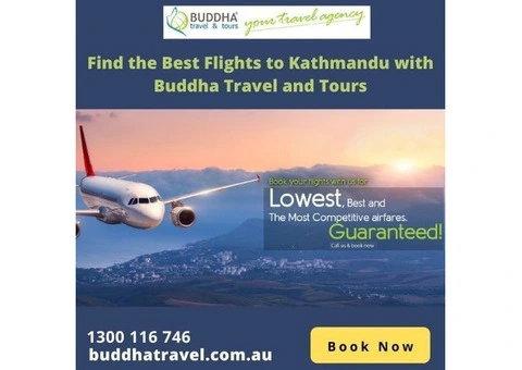 Find the Best Flights to Kathmandu with Buddha Travel and Tours