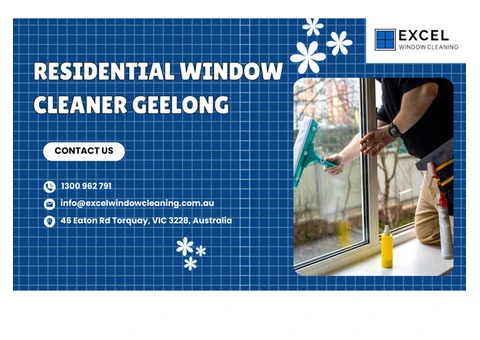 Residential Window Cleaner Geelong - Book Today with Excel Window Cleaning!