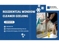 Residential Window Cleaner Geelong - Book Today with Excel Window Cleaning!