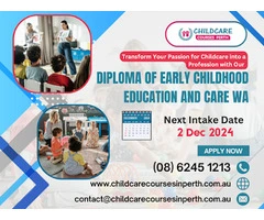 Take The Leap Into Success With a Diploma In Early Childhood Education and Care at Our Training Hub