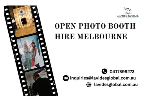 Open Photo Booth Hire Melbourne – Fun for Every Occasion