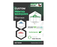 Custom Printed Marquees in Moorabbin, Victoria | Display Sales