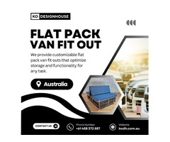 Flat pack van fit out