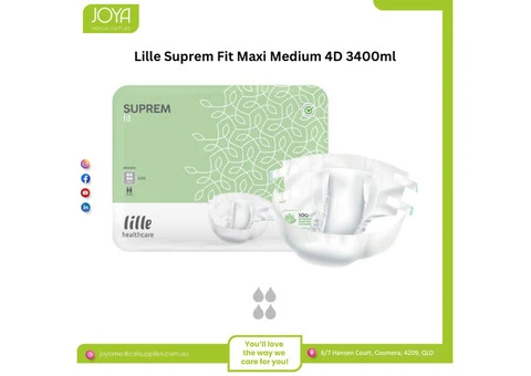 Lille Suprem Fit Maxi Medium 4D 3400ml | Joya Medical Supplies