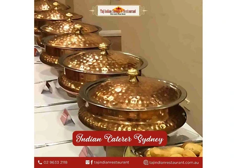 Delicious Indian Caterer in Sydney – Taj Indian Restaurant