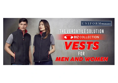 THE VERSATILE SOLUTION BIZ COLLECTION VESTS FOR MEN AND WOMEN