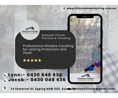 Smooth Finish Silicone & Caulking - Professional Caulking Sydney