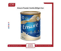 Buy Ensure Powder Vanilla 850gm Can - Joya Medical Supplies