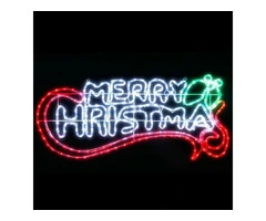 0.96M Christmas Lights Merry Christmas 288 LED Decorations Jingle Jollys
