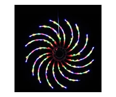 0.5M Christmas Lights 128 LED Spin Motif Light Decorations Jingle Jollys