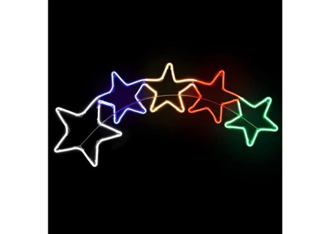 1.25M Christmas Lights Motif 560 LED Rope Light Outdoor Decoration Jingle Jollys