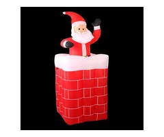 Jingle Jollys Christmas Inflatable Santa Pop Up 1.8M Illuminated Decorations