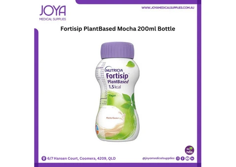 Fortisip PlantBased Mocha 200ml Bottle - Joya Medical Supplies