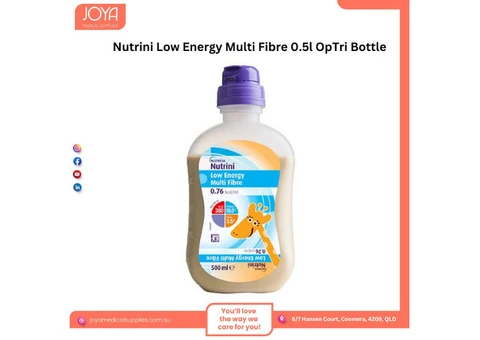 Nutrini Low Energy Multi Fibre 0.5l OpTri Bottle | Joya Medical Supplies