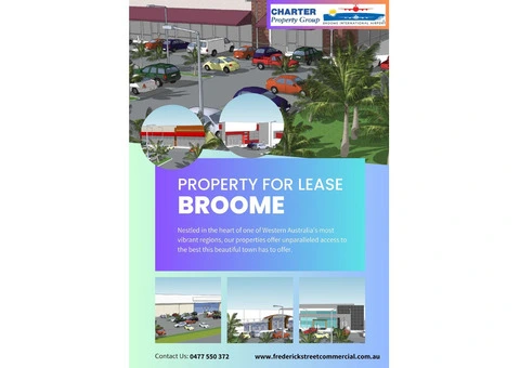Property for Lease in Broome | Frederick Street Commercial