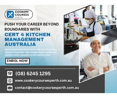 Transform Your Path with Certificate IV Kitchen Management at Our Hospitality Training Center