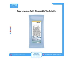 Sage Impreva Bath Disposable Washcloths | Joya Medical Supplies