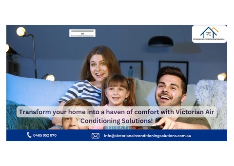 Beat the Heat with Victorian Air Conditioning Solutions – Book Your Installation Now!