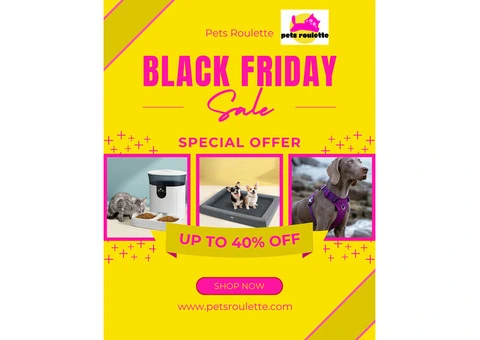 Pets Roulette Black Friday Bonanza Sale! - 1/4