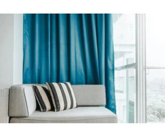 S fold curtains Melbourne