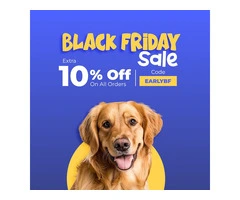 USE CODE :- EARLYBF - Black Friday Early Access 2024 - Best Deals on Pet Supplies