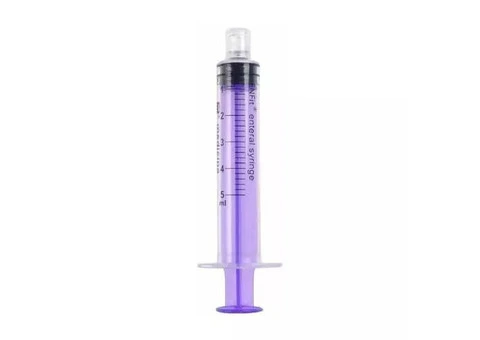 Medicina ENFit 2.5ml Reusable Low Dose Purple Syringe - Joya Medical Supplies