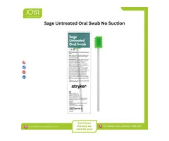 Sage Untreated Oral Swab No Suction - Joya Medical Supplies