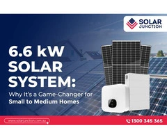 6.6 kW Solar System: Affordable, Efficient Energy Solution