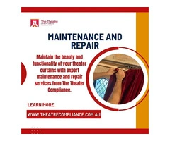 Expert Maintenance & Repair for Stage Curtains