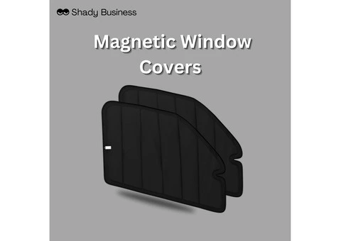Instant Privacy with Magnetic Window Covers - Shady Business