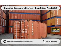 Shipping Containers Grafton – Best Prices Available!