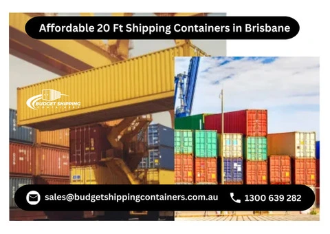 Affordable 20 Ft Shipping Containers in Brisbane