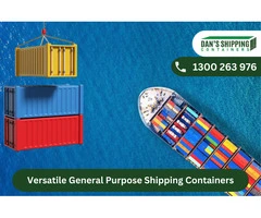 Versatile General Purpose Shipping Containers