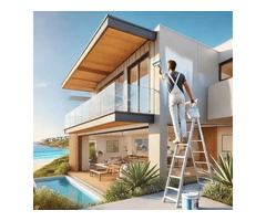 Painting and decorating houses.