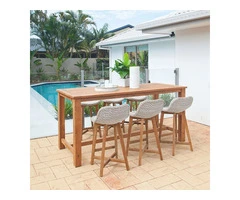 Perfect for Entertaining Outdoor Bar Tables