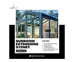 Sunroom Extensions Sydney | GLMAX