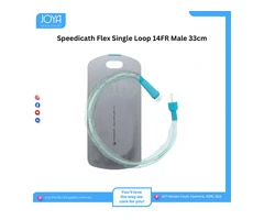 Speedicath Flex Single Loop 14FR Male 33cm | Joya Medical Supplies
