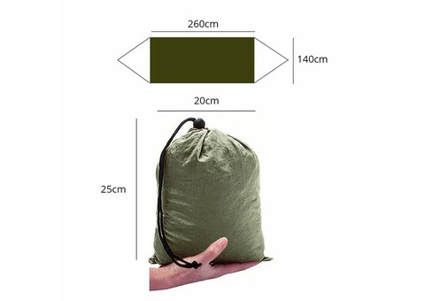 Premium Camping Hammock with Mosquito Net – Outdoor Comfort! - 1/3