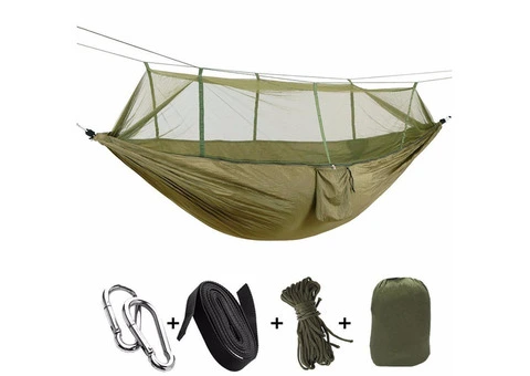 Premium Camping Hammock with Mosquito Net – Outdoor Comfort! - 2/3