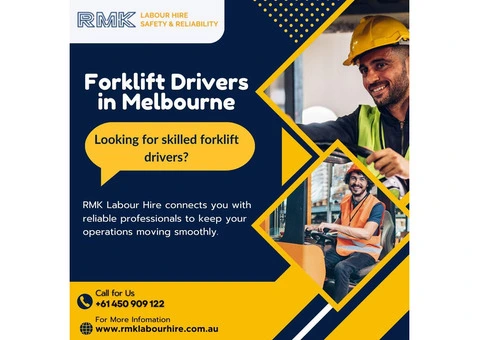 Forklift Drivers in Melbourne