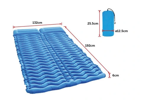 Double Camping Sleeping Pad for Two – Lightweight & Durable – For Sale by Qubyk - 1/3