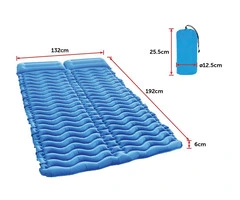 Double Camping Sleeping Pad for Two – Lightweight & Durable – For Sale by Qubyk