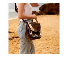 Rustic Elegance: Premium Handcrafted Cowhide Bags