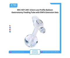 MIC-KEY 24FR 3.5cm Low Profile Balloon Gastrostomy Feeding Tube with ENFit Extension Sets